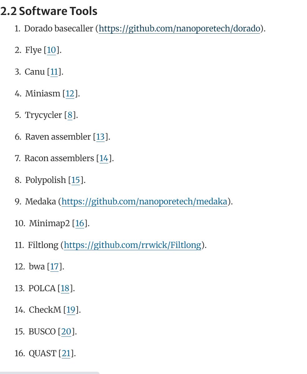 A Step-by-Step Guide to Sequencing and Assembly of Complete Bacterial Genomes Using the Oxford Nanopore MinION. #nanopore #protocol    
doi.org/10.1007/978-1-…