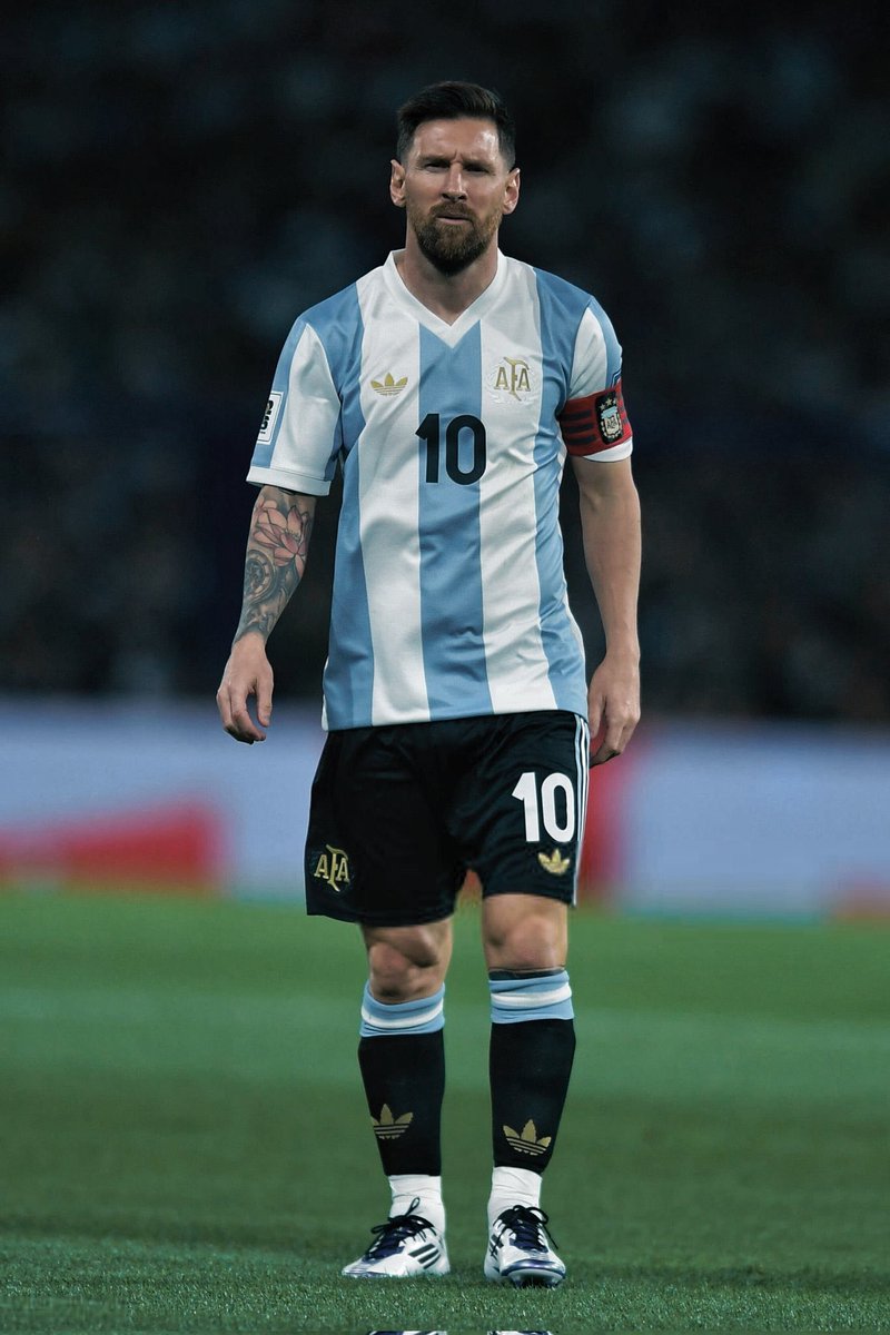La equipación con la que Argentina está jugando hoy es una cosa bastante cercana a la perfección.
