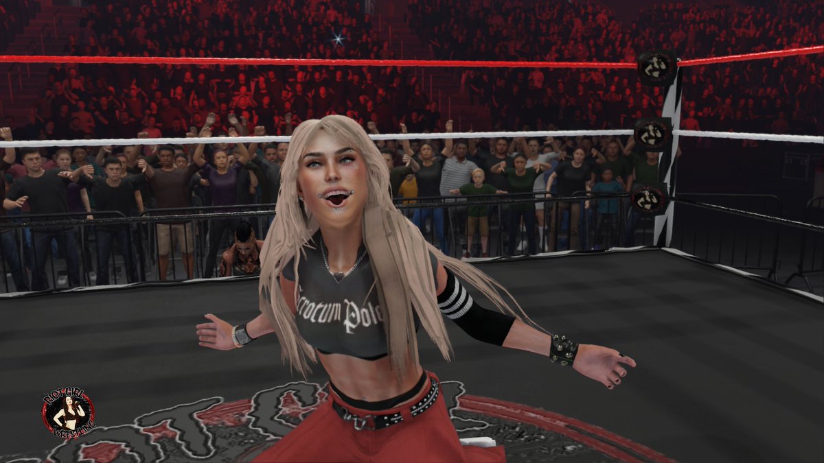 RiotWrestling2K's tweet photo. @JaneIsSenseless defeats @KKHeatherLove via pinfall decision 

🔽 WATCH LIVE 🔽

https://t.co/cgg23T5NGk 

#WWE2K24 https://t.co/O44lglaa8v