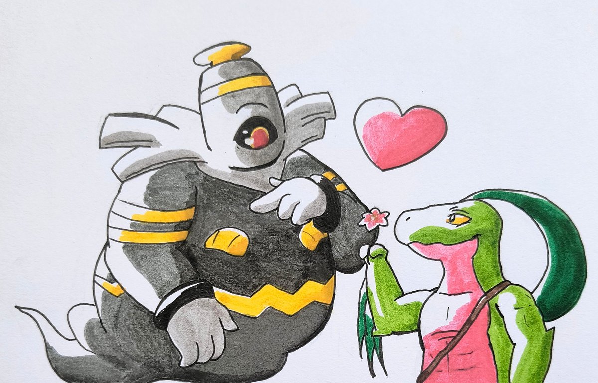 Grovyle and Dusknoir is my favorite pmd ship