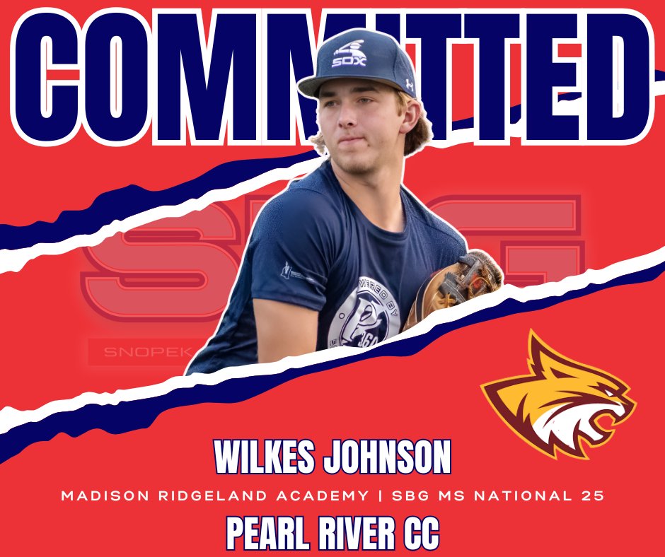 Snopek Baseball Group (@sbgsox) on Twitter photo Congratulations to Madison-Ridgeland Academy/SBG MS National 25 RHP, Wilkes Johnson, on his commitment to Pearl River CC in Poplarvile, MS!
<a href="/PrepBaseballMS/">Prep Baseball Mississippi</a>
<a href="/WilkesJohnson1/">Wilkes Johnson</a>
Acts 4:12
sbgsox.com Congratulations to Madison-Ridgeland Academy/SBG MS National 25 RHP, Wilkes Johnson, on his commitment to Pearl River CC in Poplarvile, MS!
<a href="/PrepBaseballMS/">Prep Baseball Mississippi</a>
<a href="/WilkesJohnson1/">Wilkes Johnson</a>
Acts 4:12
sbgsox.com