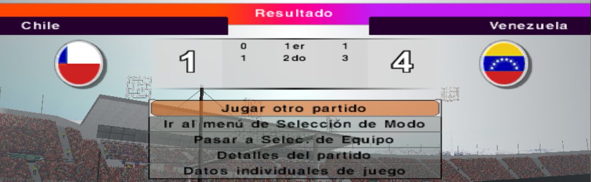 No sé cuál partido están viendo ustedes la verdad...