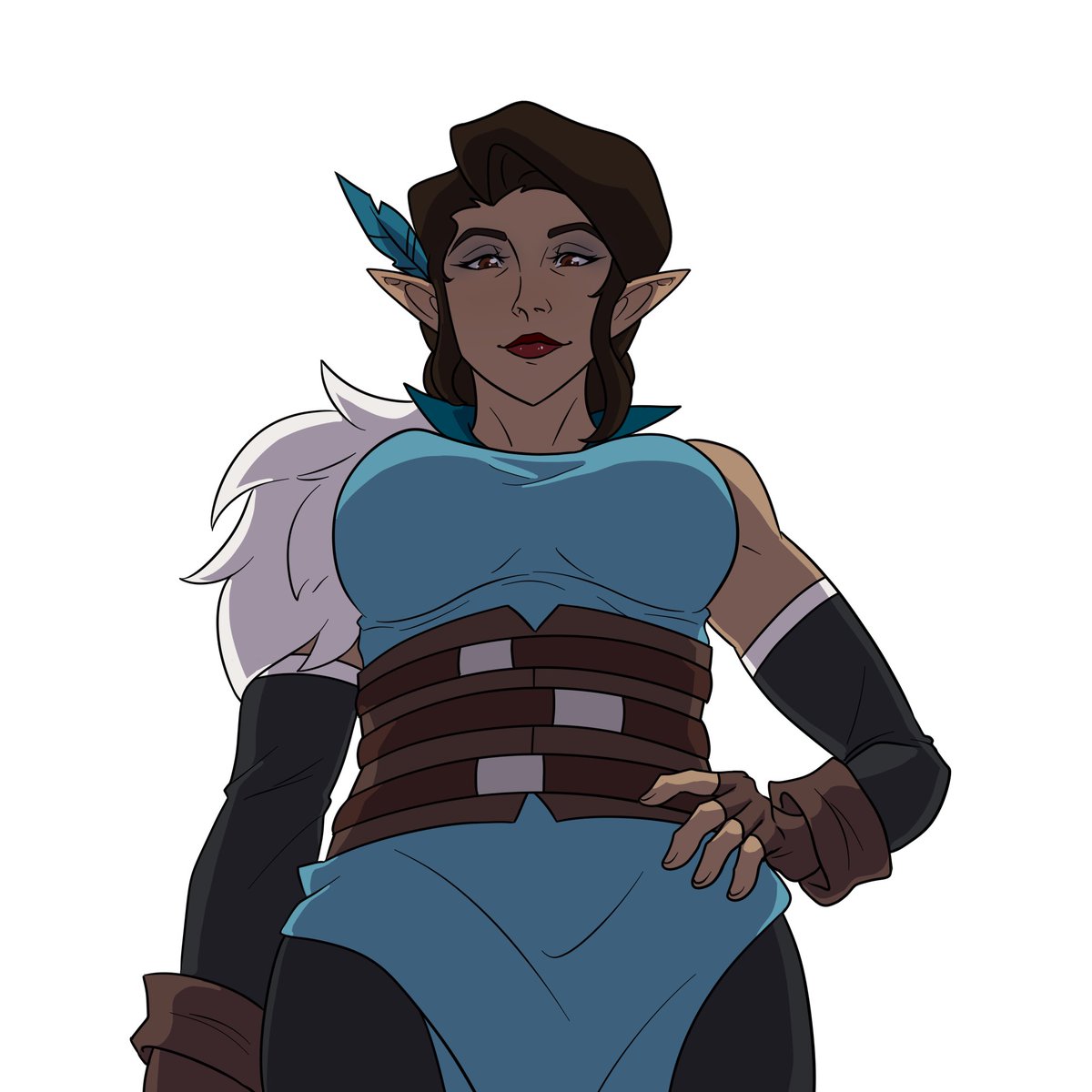 Just a tiny man and his really hot wife 

#CriticalRole #criticalrolefanart #CriticalRoleArt #percahlia