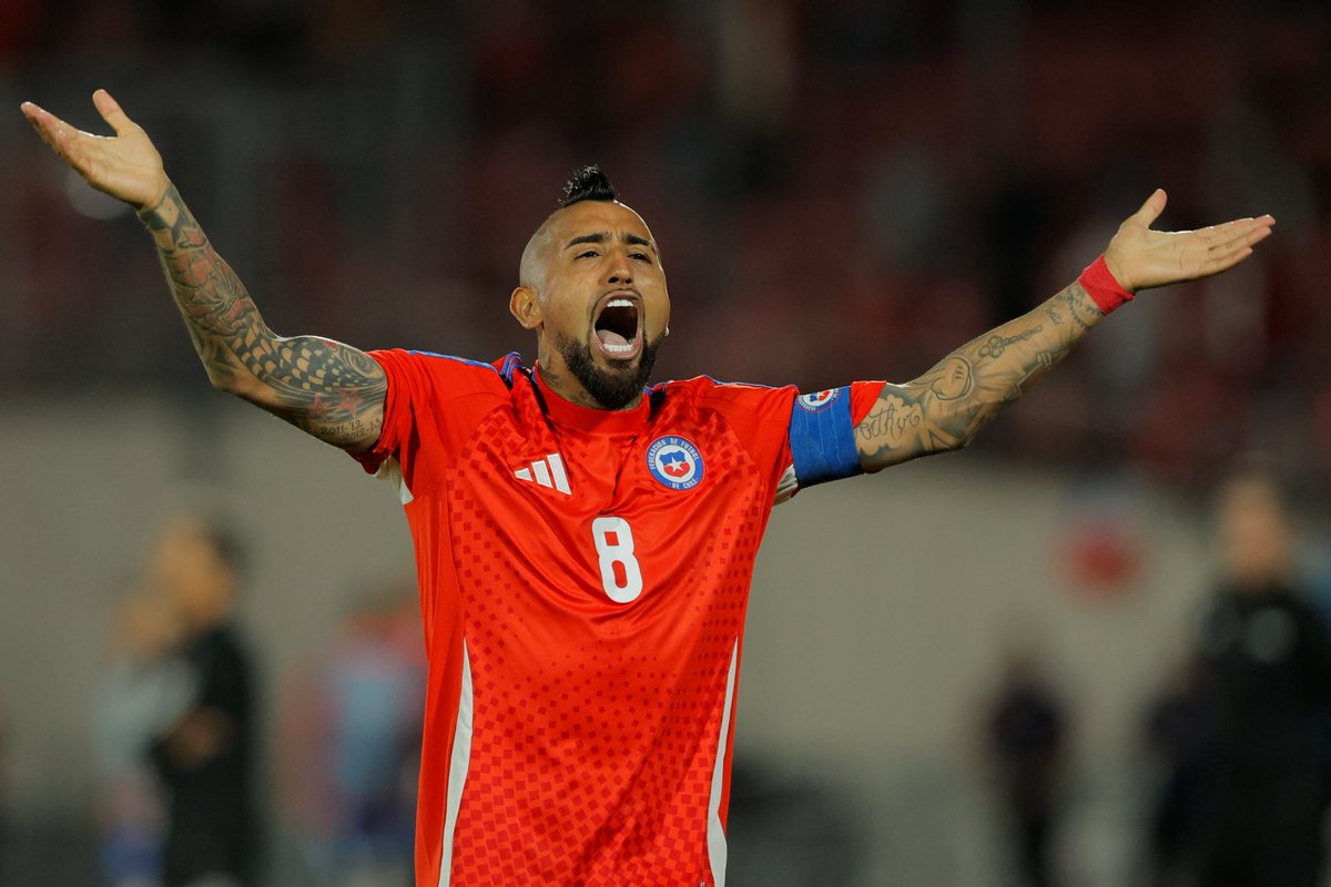 La alegría del Rey 👑🇨🇱

#EliminatoriasSudamericanas