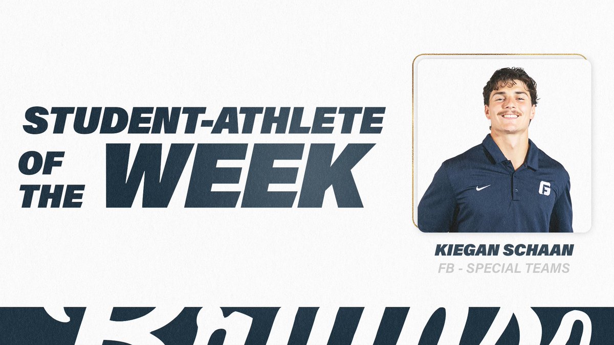 🏈 FB Story: shorturl.at/HOkJd

Kiegan Schaan made sure that the Bruins ended the season on a high note, earning his second straight selection as an NWC Student-Athlete of the Week!

#d3fb #ReadyFearlessStrong