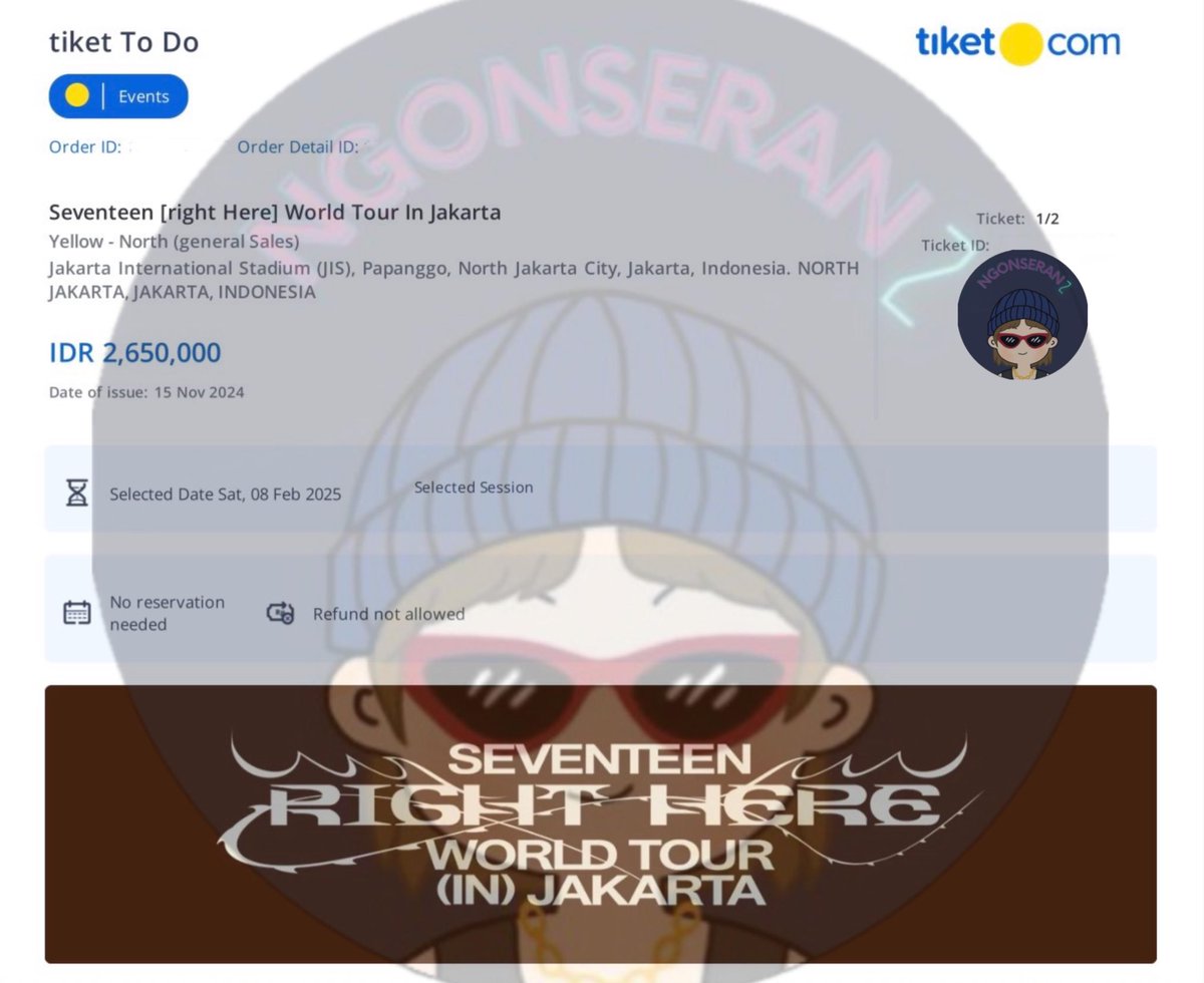 JASTIP TIKET - TICKETING SERVICE tweet media