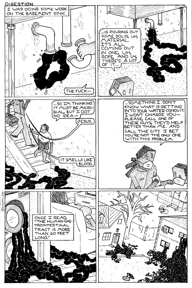 DIGESTION #comics #comic #art