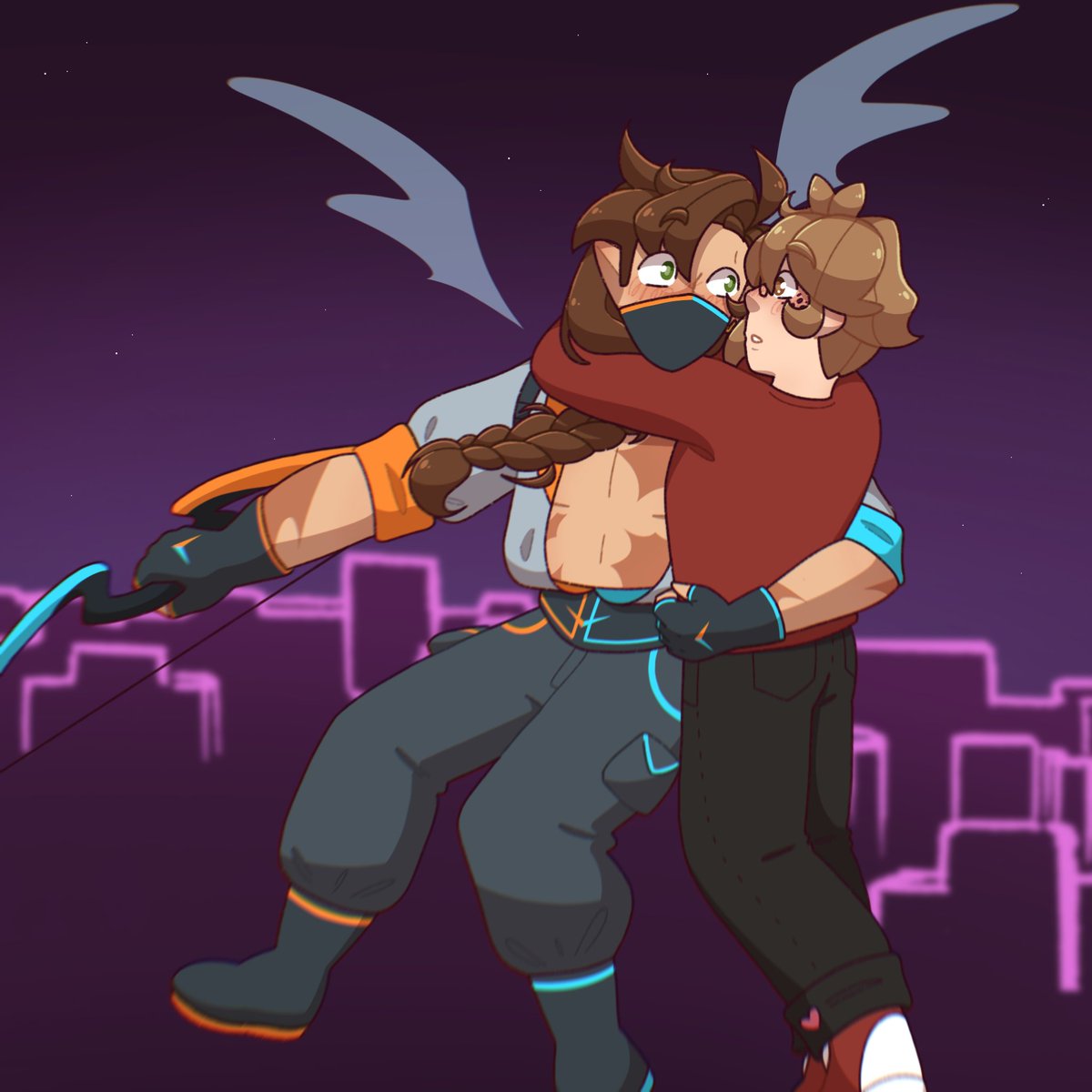 RebelRenee36's tweet photo. DDVAUvember Day 19: Swap
Drew my own Swap AU !! I love reverse love-square !
Double-Hearted by @xMaruu11 and @Kitsuneisi
#DDVAUvember #DoubleHeartedVember #ddvau #doublehearted #DDVSwapAU https://t.co/n20j5MliwM