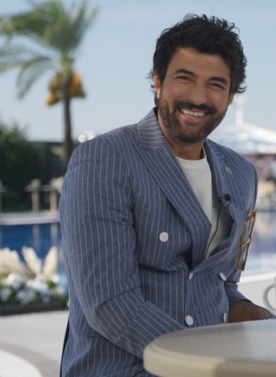Blue is a color that many people associate with peace, balance, order and wisdom. He has it all, even wiser and prettier after 10 years. #EnginAkyürek #Oldmoney
