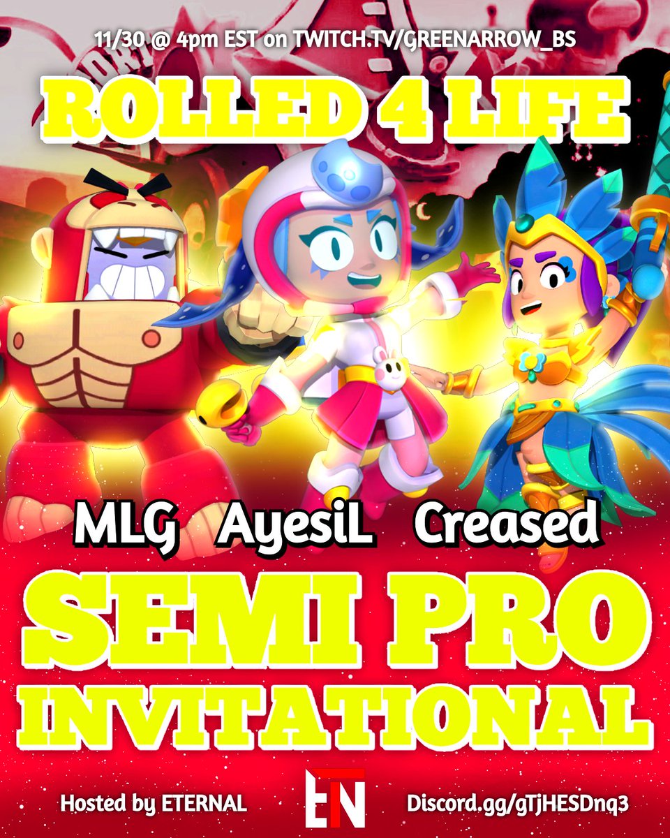 Super excited to participate in this event! Weeks of scrimming suddenly turned to months. I am gonna give it my all! I hope you all can be there to support my journey, and watch me face off some of the best semi pro teams in North America! ❤️
@CreasedBS <a href="/MLGBSC/">phentseller</a>