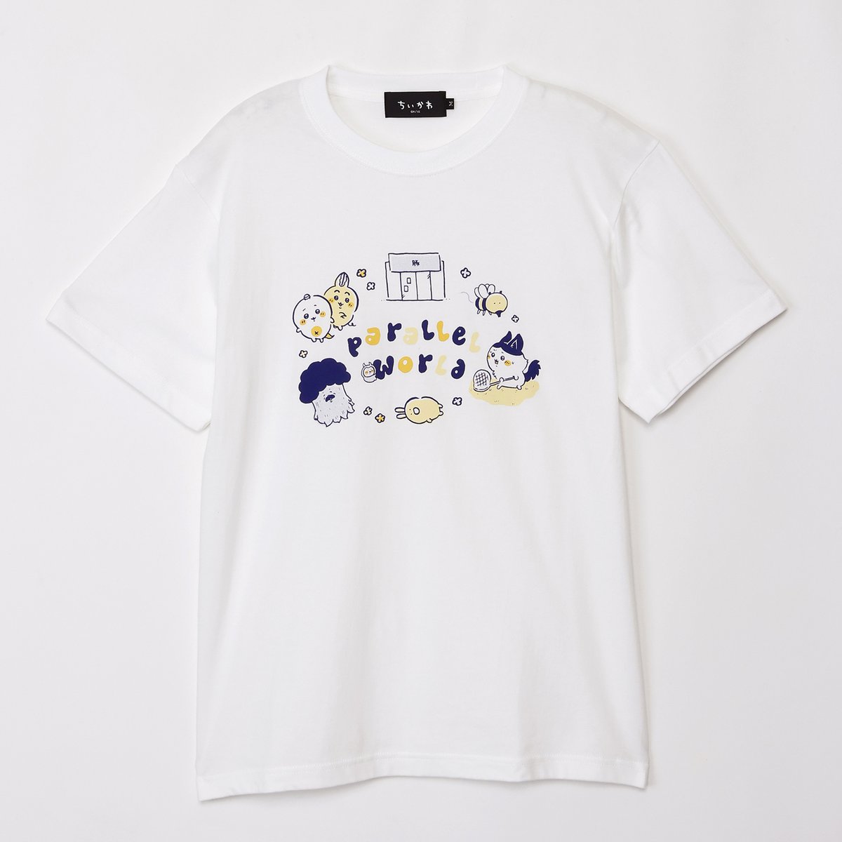 ちいかわ　パラレルワールド　強くなったハチワレ　Tシャツ　XL ちいかわ Tシャツ 強くなったハチワレ M パラレルワールド 新品