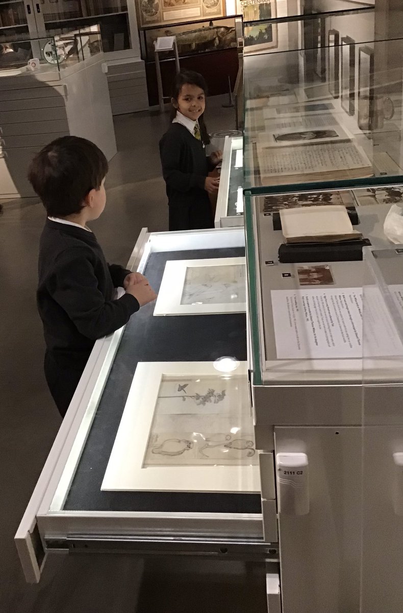 Year One had a wonderful time learning about the Antarctic Explorer Edward Wilson at <a href="/TheWilsonChelt/">The Wilson</a> yesterday, we even had snowy weather to match! They enjoyed fantastic workshops, a museum scavenger hunt and  playing in the beautiful cafe area.