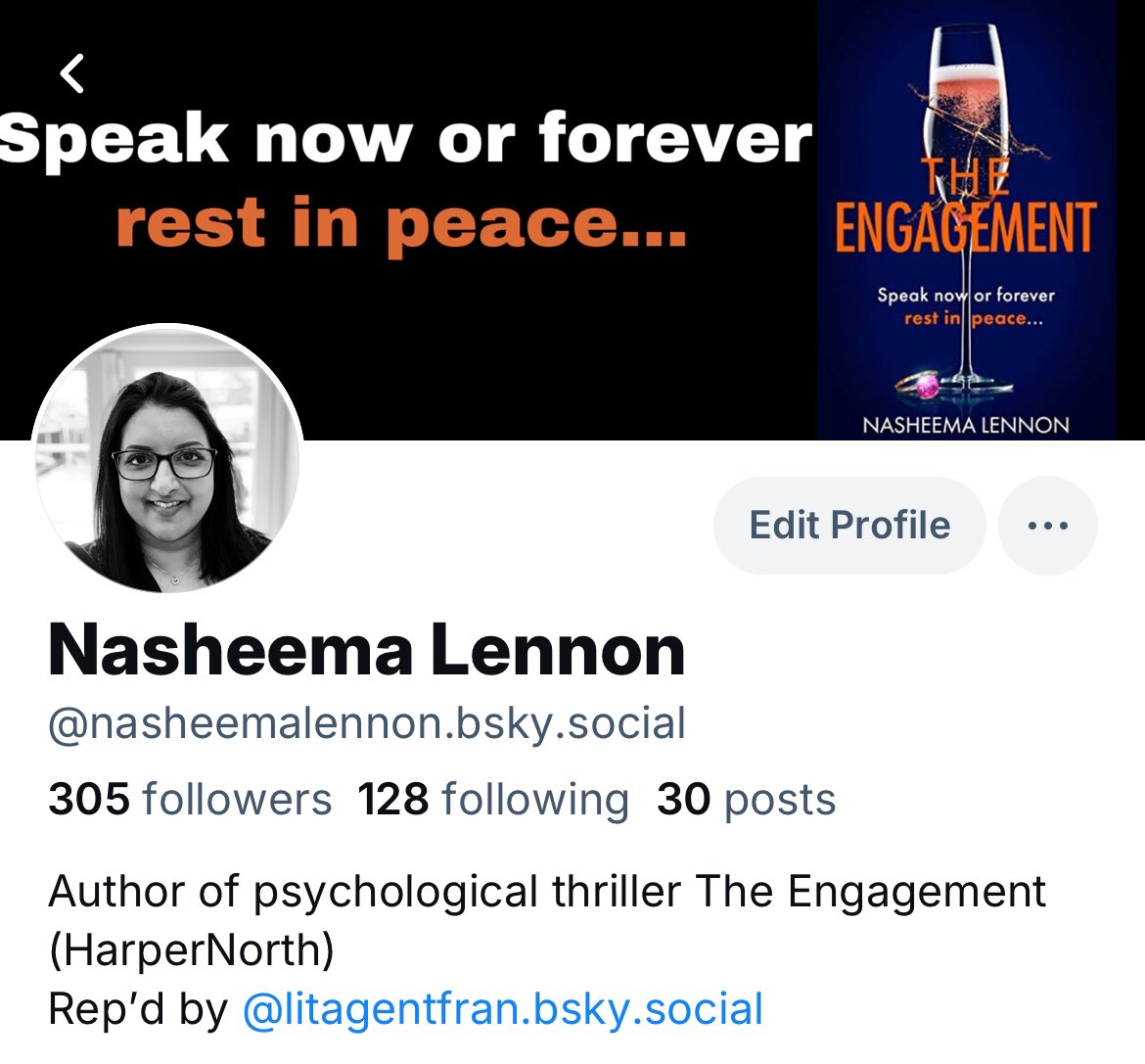 Spending a little more time over on Bluesky. Enjoying connecting with bookish people and chatting all things reading/writing. 

#writerscommunity #writerslife #books #readers #readingcommunity #Bluesky