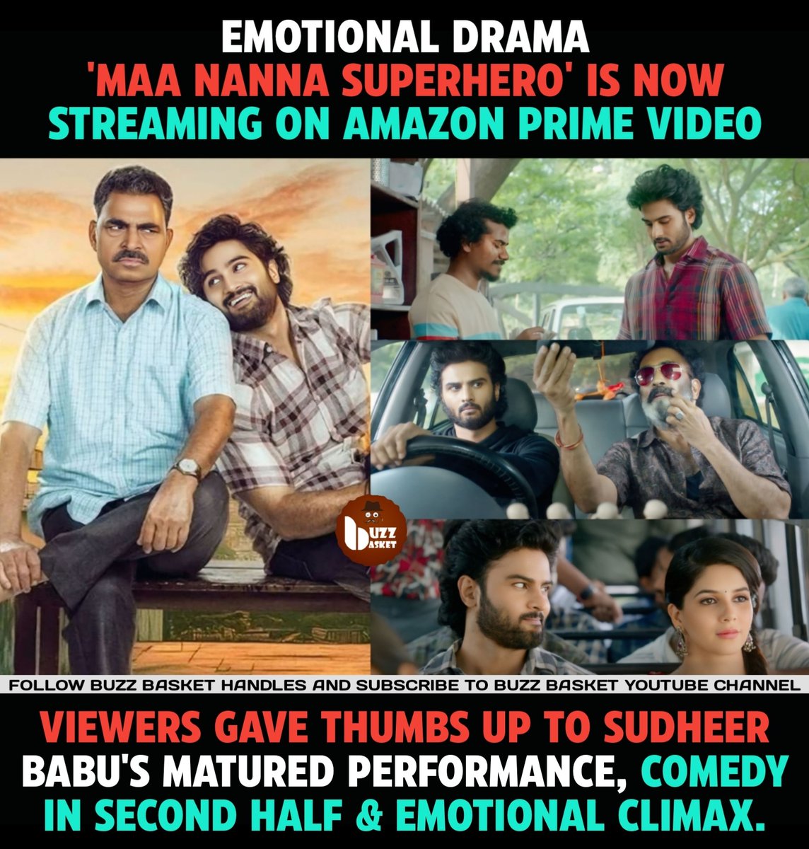 #SudheerBabu's Emotional Drama #MaaNannaSuperHero is now streaming on #AmazonPrimeVideo.
<a href="/isudheerbabu/">Sudheer Babu</a>

▶️ app.primevideo.com/detail?gti=amz…