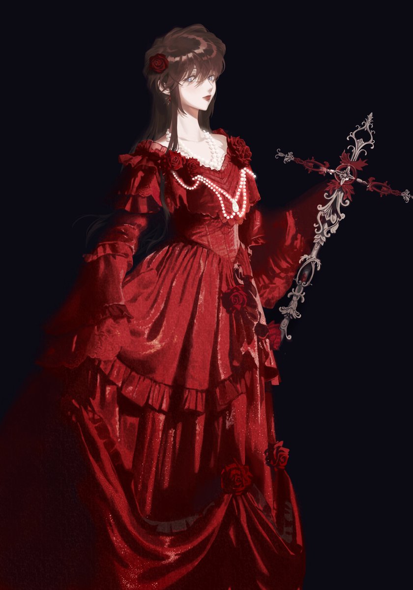 Adherent_'s tweet photo. Red Rose 
长发的模样
依旧是画照片 来源xhs无人区自助售卖机
#灰原哀 #名探偵コナン https://t.co/eQkTh7DQk8