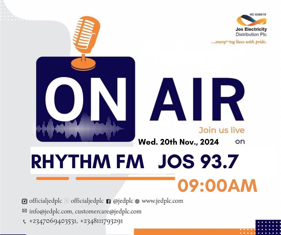 officialjedplc's tweet photo. Tune in live to 937rhythmfm for the JED HOUR and stay in the loop! You won’t want to miss out on this fun session!
#jedplc
#energizingliveswithpride
#radiointeractiveprogram https://t.co/ZFQ2cYK1Qr