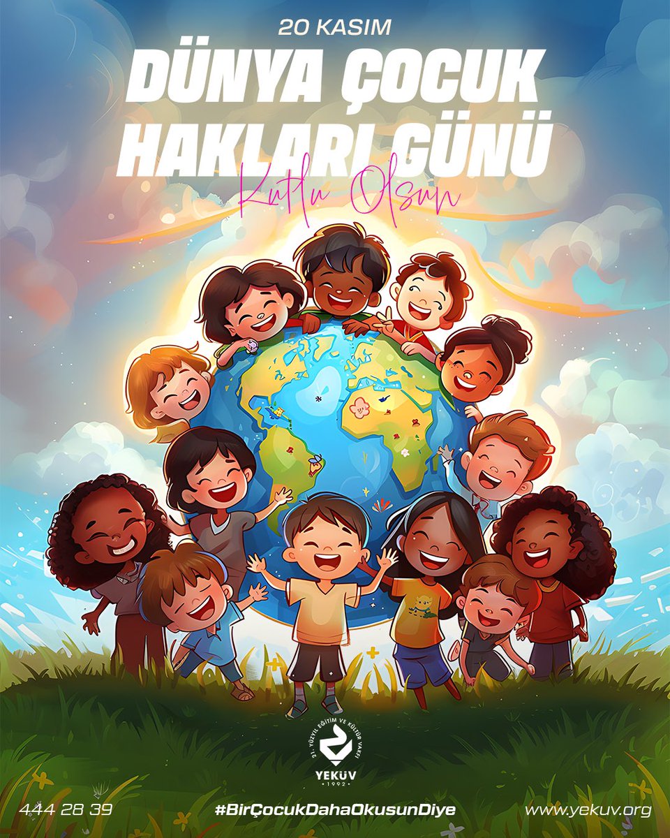 Her çocuğun eşit haklara sahip olduğu bir dünya hayal değil, hepimizin ortak sorumluluğudur.Çocuklarımızın eğitim hakkından faydalanması için çalışıyoruz. Bugün ve her gün,çocuklarımızın haklarını savunmaya devam edeceğiz.
#ÇocukHaklarıGünü #BirCocukDahaOkusunDiye #EğitimleMümkün