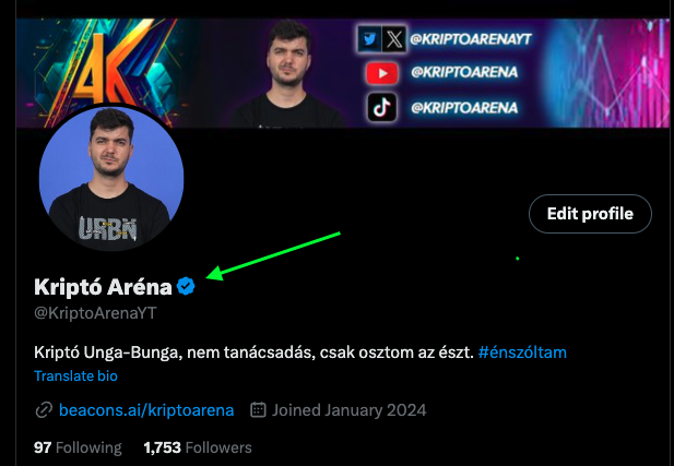 Kriptó Aréna tweet media
