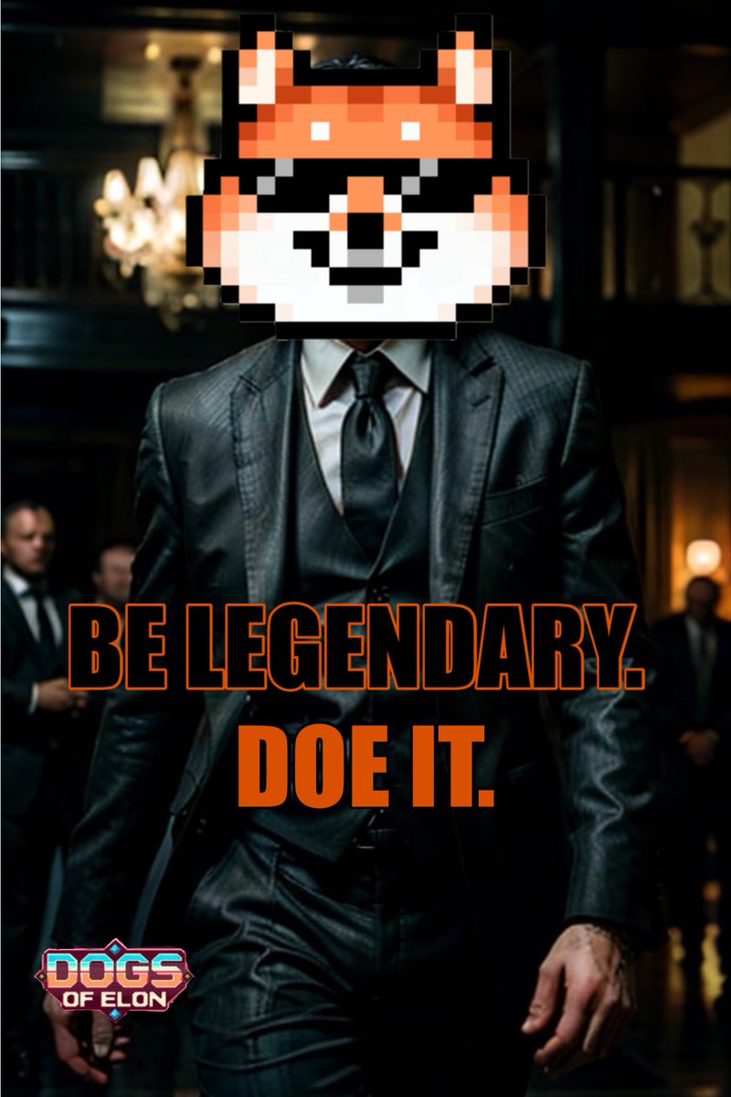Alpha dogs don’t sweat the volatility, we embrace it. 💯✊🏼

Be alpha. 
Be legendary.
Just #DOE it 

#justdoeit #doeit #doeonsol #doetoken