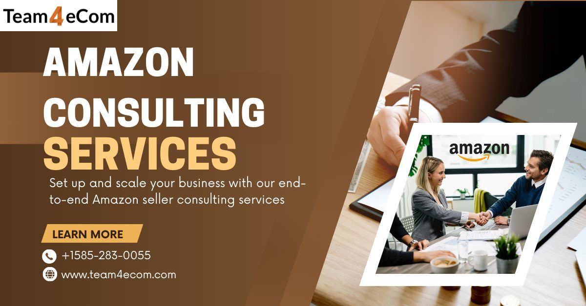 team4ecom's tweet image. Outsmart the competition on Amazon with Team4eCom’s consulting services. From listing optimization to strategic insights—we’ve got you covered! 🛍️📊 

Know More - buff.ly/3OKH1ZA 

#amazon #amazonconsulting #Team4eCom