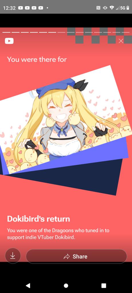 SlinkyStep's tweet photo. @dokibirdsquad Woo! https://t.co/Ui5zgxYKBO