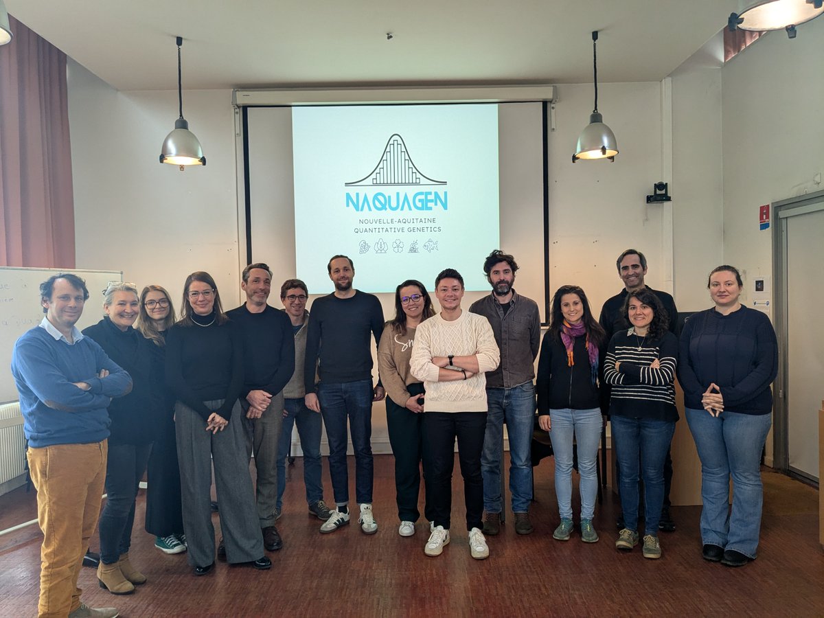 INRAE UMR1332 BFP (@inrae_bfp) on Twitter photo 🧬Tuesday, November 19, took place at BFP the first day of the NaQuaGen group dedicated to discussions between quantitative geneticists from the INRAE Nouvelle-Aquitaine Center!
We discovered the work of each research unit about GWAS and many other subjects related to QG! #GWAS 🧬Tuesday, November 19, took place at BFP the first day of the NaQuaGen group dedicated to discussions between quantitative geneticists from the INRAE Nouvelle-Aquitaine Center!
We discovered the work of each research unit about GWAS and many other subjects related to QG! #GWAS