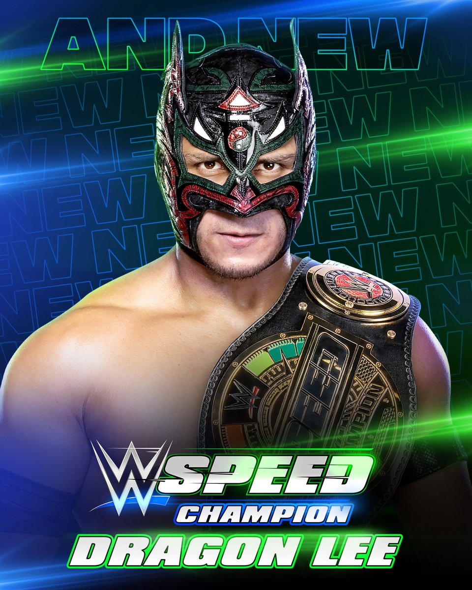 What. A. Match. 👏👏👏

Meet your NEW #WWESpeed Champion, <a href="/dragonlee95/">Dragon Lee ドラゴンリー</a>!