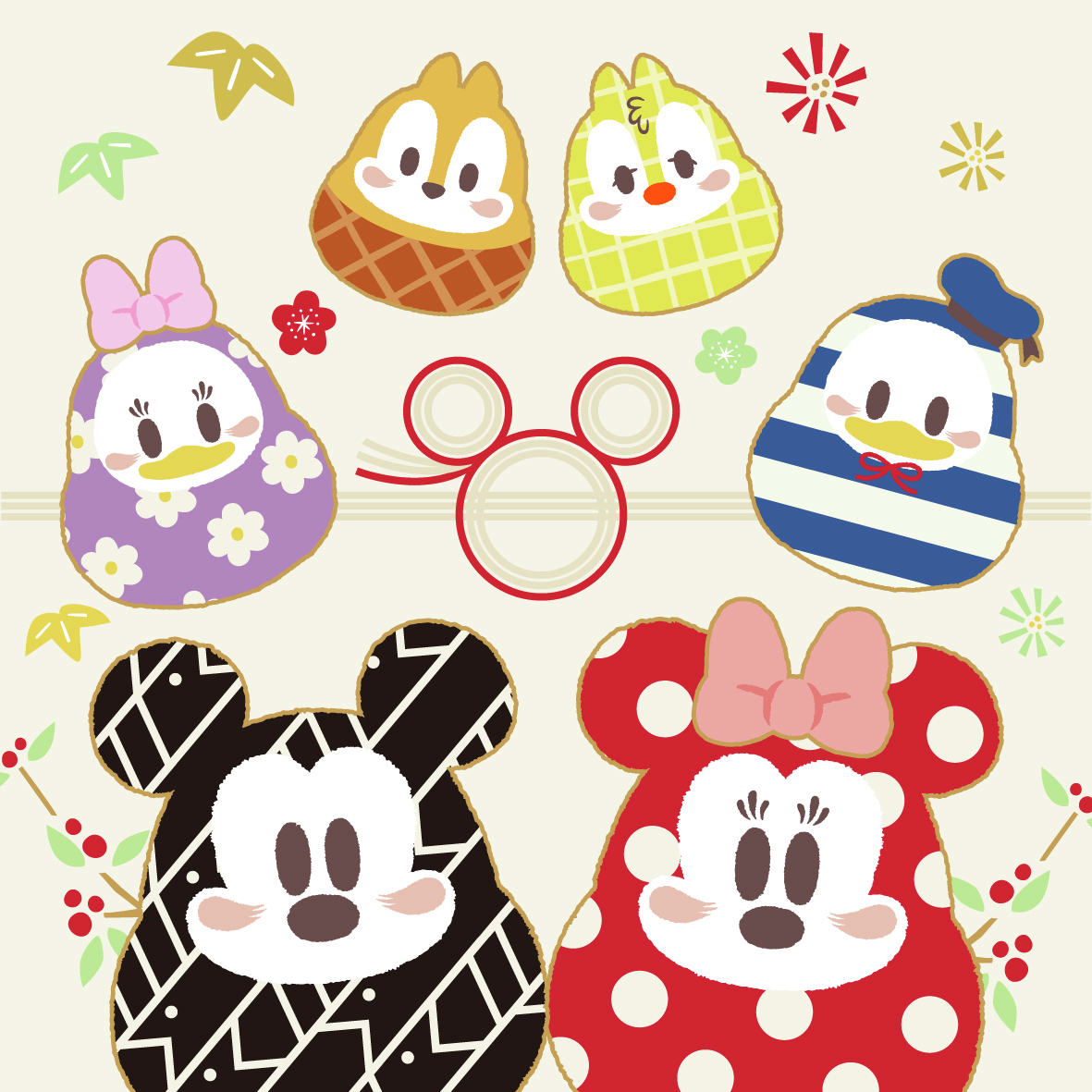 2025年の新年を飾る 新商品の描き起こしアートをご紹介✨ ミッキーは