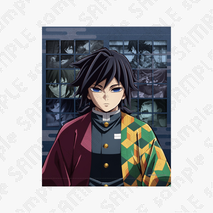 鬼滅の刃　柱展限定品柱稽古編　KVアナザーカット　等身大タペストリー　不死川実弥 鬼滅の刃 柱展限定品柱稽古編 KVアナザーカット 等身大