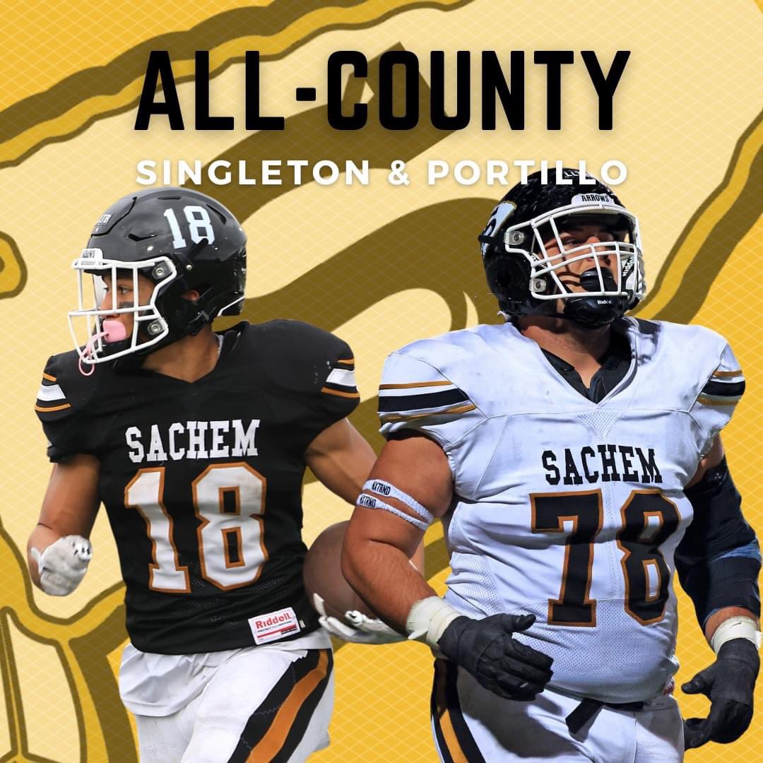 No surprise. Congrats to Lucas and Angelo on their All-County selections! 🏹