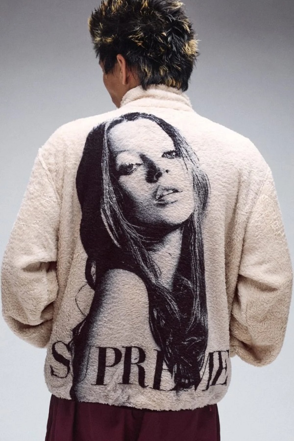 Supreme Kate Moss Fleece Jacket すきずき Natural Supreme Kate Moss Fleece Jacket すきずき Natural