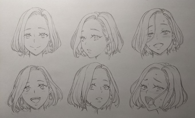 次のマンガのヒロインのキャラデザ決定。
30代キャリアウーマン的な女性。 