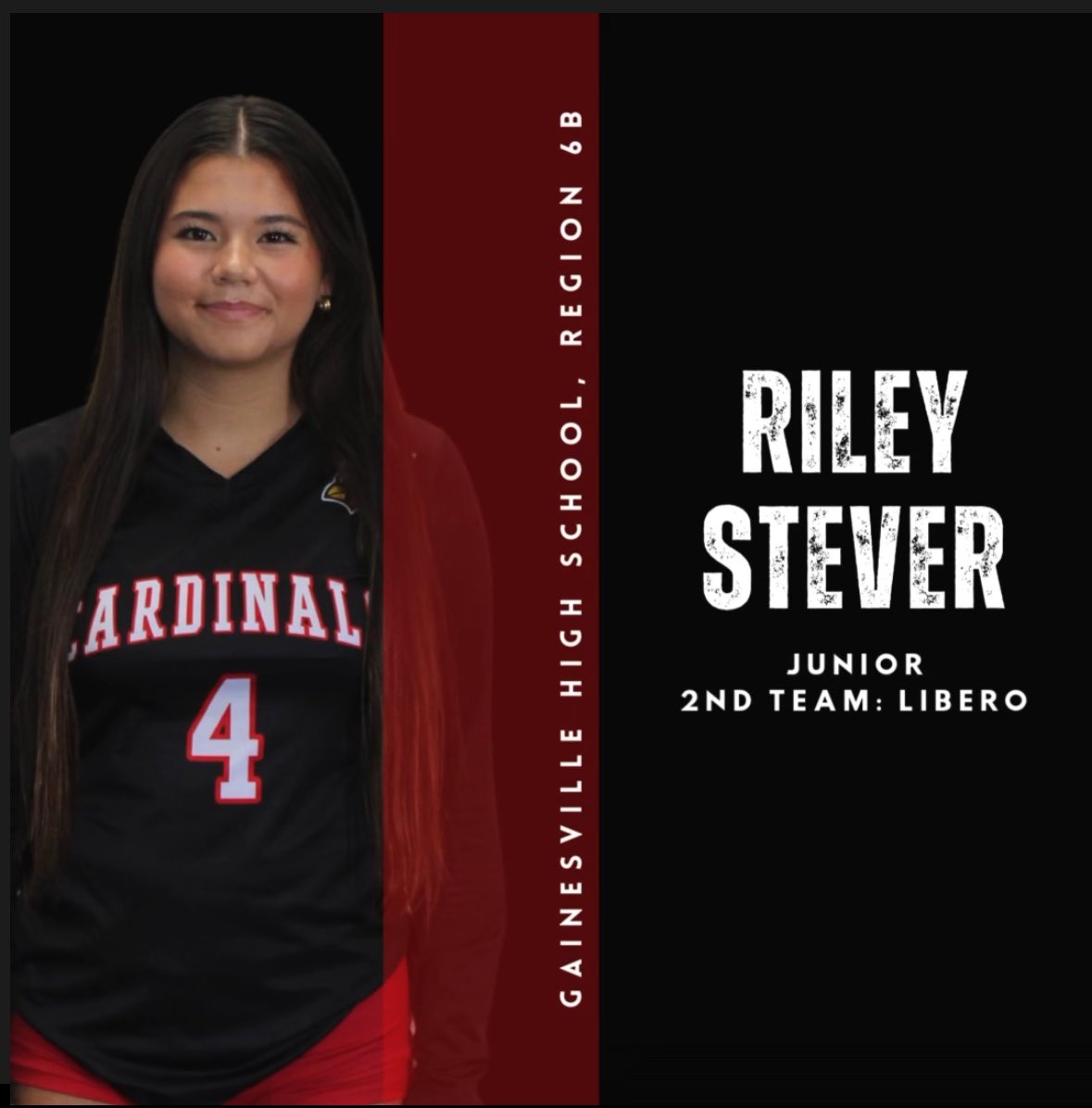 Blessed to be named Second Team All-Region Libero my junior year!!