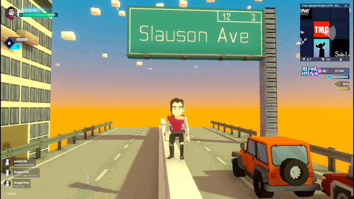 orenworm's tweet photo. Cruising down Slauson Ave in the Dedication Road experience in @TheSandboxGame. Feeling the LA vibes! 🌴🚗 https://t.co/8Kb6MUYzcU #TheSandbox #AlphaSeason4 #AS4SocialChallenge https://t.co/k7TBiEG2IX