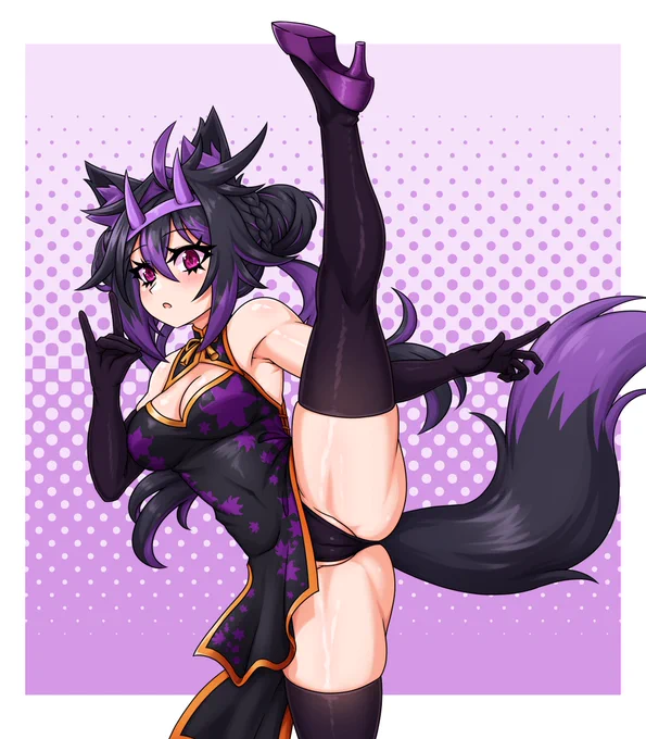 Standing Split Sumire#oc #art 