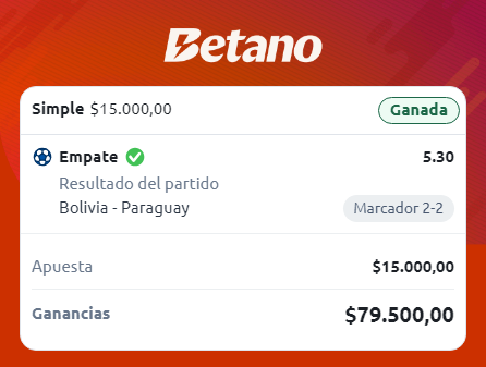 Bueno ya que nadie gano el resultado exacto (1 le pego pero fuera de horario) pero nos fue bien entre ayer y hoy. 
Sorteo 50.000 entre todos los RT y Likes
Todo en el canal de Telegram: t.me/LudoBets2024