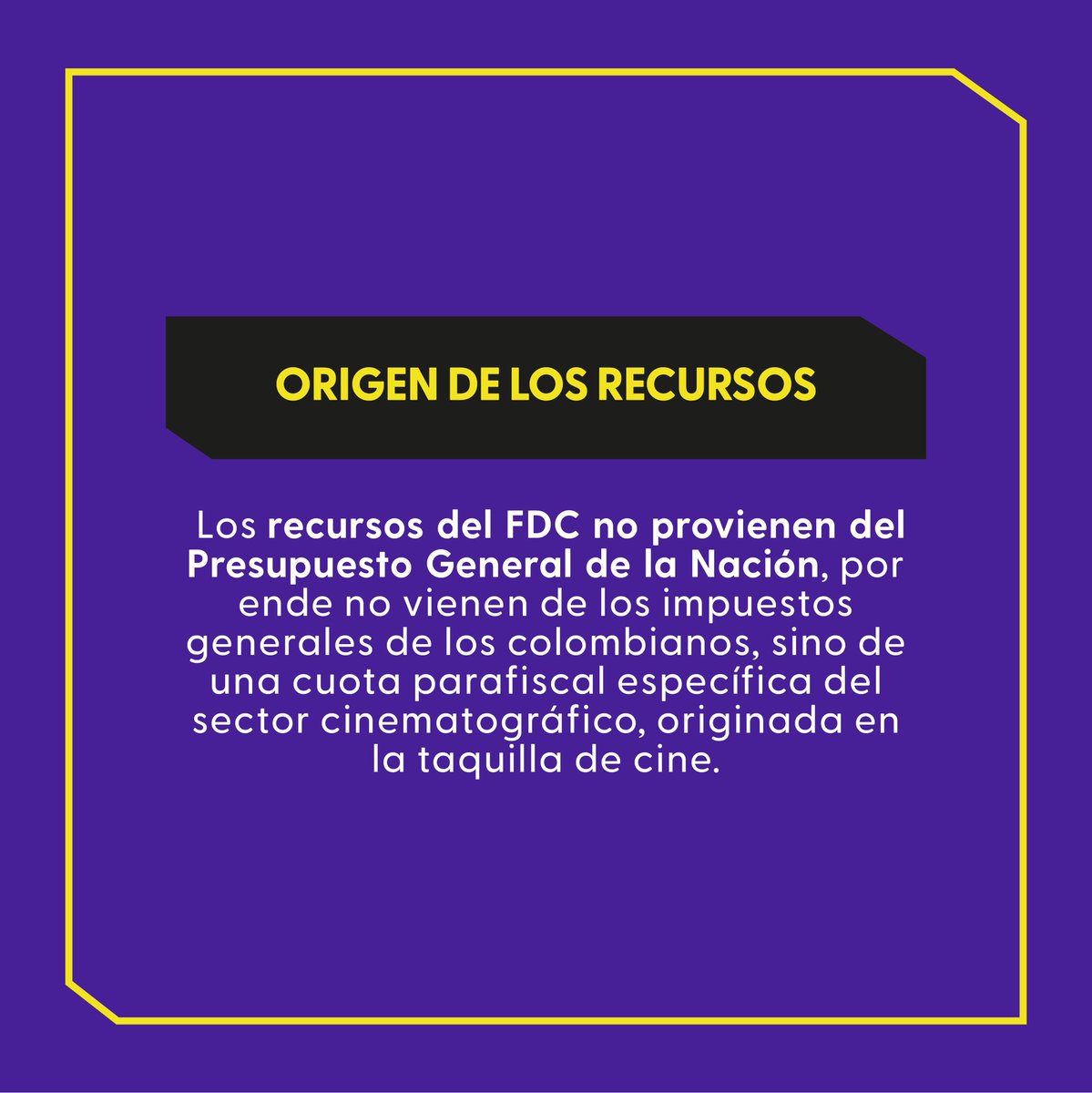 HumanPictures's tweet photo. @BecerraGabo @JotaPeHernandez Para informarce bien. Como son los estímulos al cine colombiano independiente y de donde sale el dinero https://t.co/uDmqwWLMlb