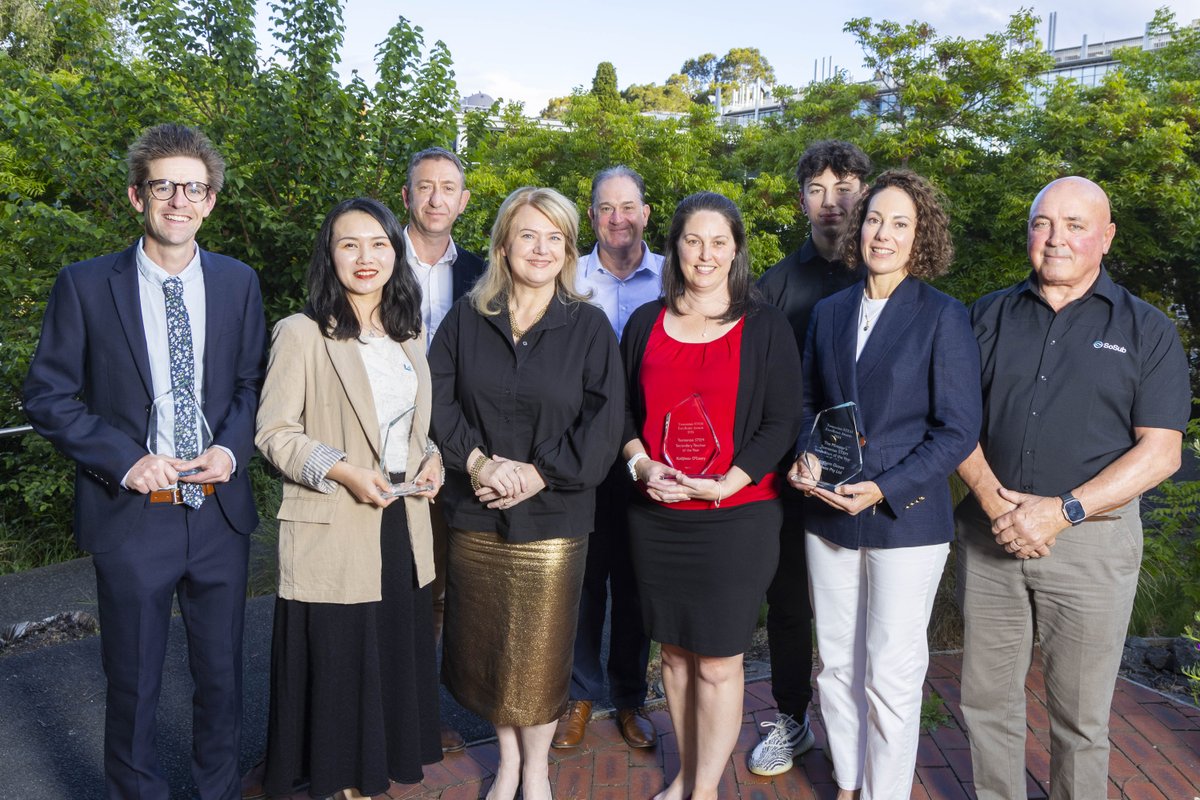 Winners of the 2024 Tasmanian STEM (Science, Technology, Engineering and Mathematics) Excellence Awards were announced this week at a celebratory event at a ceremony at the University Club in Hobart.

inspiringtas.org.au/2024/11/tasman…