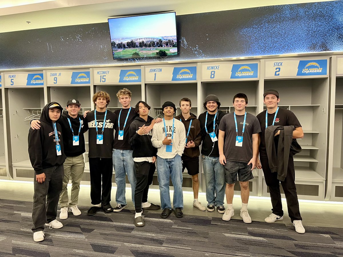 hbhsAT's tweet photo. HBHS CTE Sports Medicine takes @SoFiStadium Such a fun day!
@HBUHSD @HBOilers @HBAS4 https://t.co/9jw5wdzwju