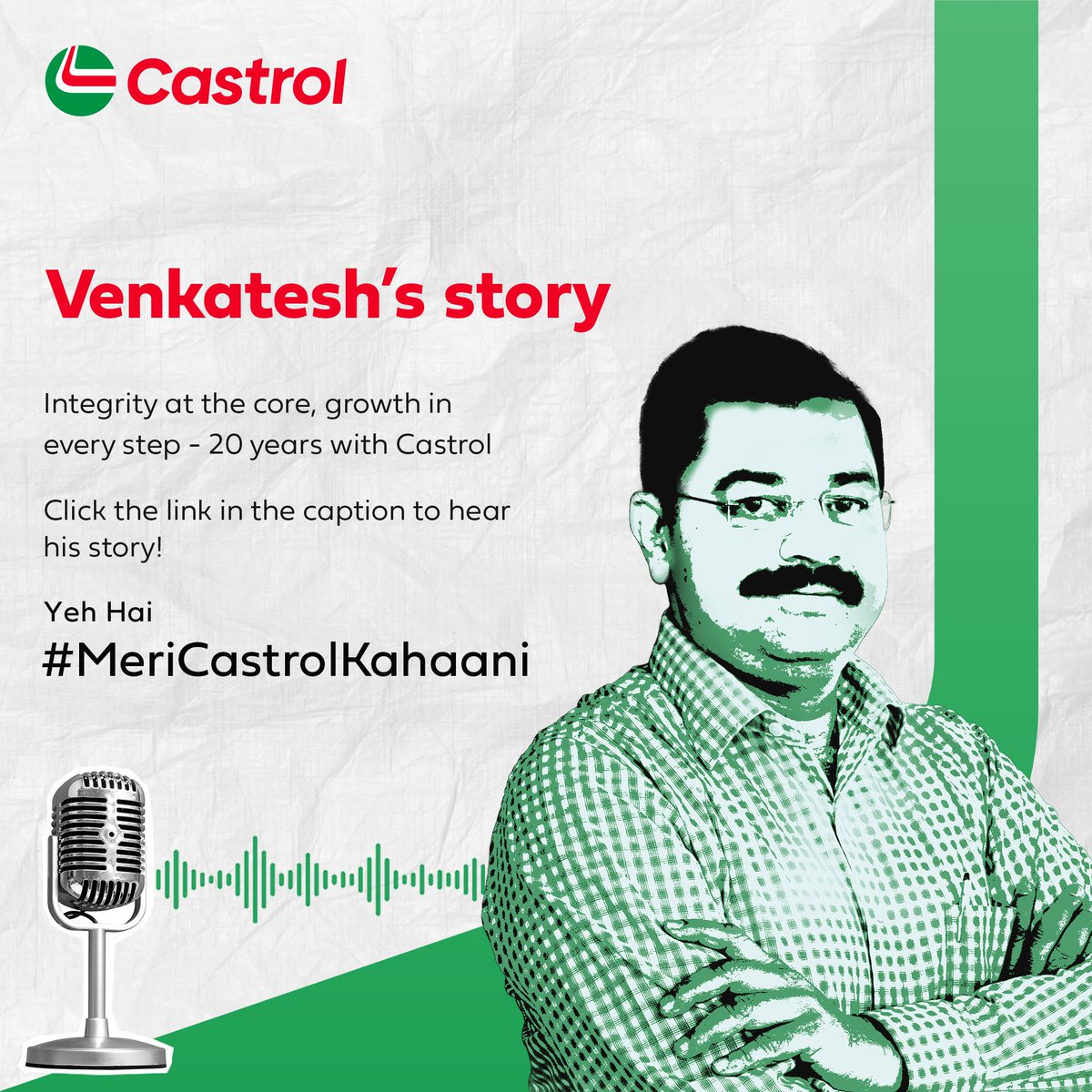 From a single audit assignment to a two decade career, Venkateshs journey with Castrol embodies growth, resilience, and teamwork From a single audit assignment to a two decade career, Venkateshs journey with Castrol embodies growth, resilience, and team...