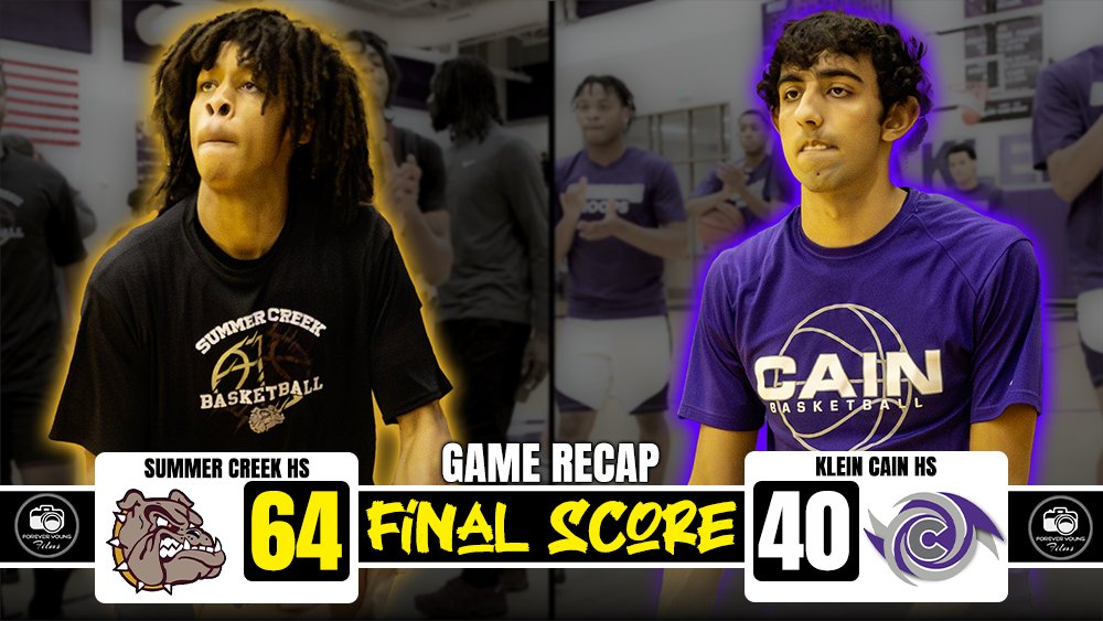 🚨WATCH GAME RECAP⬇️
🎥🔗 youtu.be/ryALiV_Kz5s
Non District Matchup

<a href="/SummerCreekBas1/">Summer Creek BasketBall</a> 
vs
<a href="/KCainHoops/">Klein Cain Boys 🏀</a> 
TAG A PLAYER

<a href="/RcsSports/">Jim Hicks</a> <a href="/djones8301/">Doug Jones</a> <a href="/PUSHExposure/">PUSH Exposure Services</a> <a href="/AllNOneSports1/">All-N-One Sports Services</a> <a href="/dpritchett2025/">Demorae Pritchett</a> <a href="/Chazz_Dubois14/">Chazz Dubois ⭐️</a> <a href="/DamondMatthews2/">Damond Matthews II</a> <a href="/cameronmartin_5/">Cam Martin🧎🏾‍♂️</a> <a href="/rrideau3/">Reginald Rideau</a> <a href="/BruceSar23/">Bruce Sarver Jr.</a>  <a href="/joseph_khalaf2/">Joseph Khalaf</a>