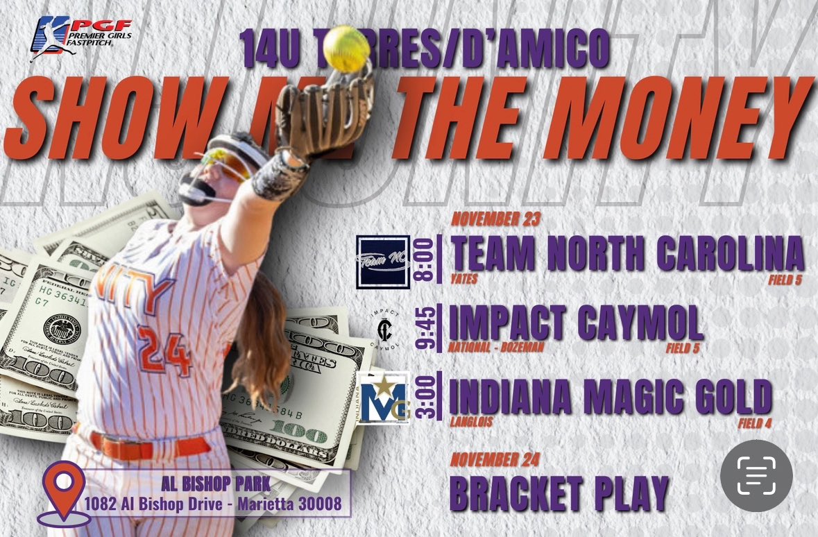 Final 🛑! Come 👀 us in 🔥 Atlanta this weekend! <a href="/Unity14UTorres/">NJ Unity 14U Torres/D’Amico</a> <a href="/PGFnetwork/">PGF</a> <a href="/TOP_D1RECRUITS/">Softball Top Preps Retweet</a> <a href="/TopPreps/">College Coach / College Scout / College Recruiter</a> <a href="/D1Softball/">D1Softball</a> <a href="/CoastRecruits/">Coast 2 Coast Recruits</a> <a href="/SoftballDown/">Down South Softball</a>