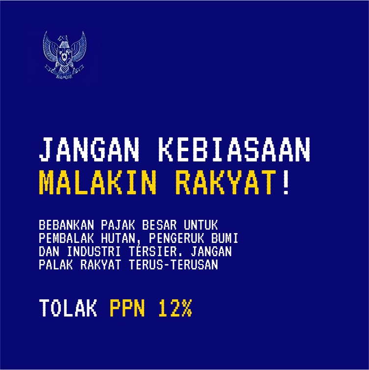#TolakPPN12Persen
#TolakKenaikanPPN