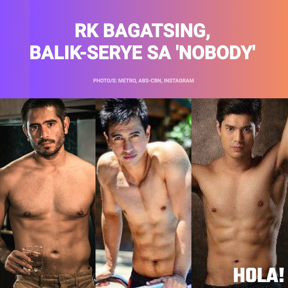 CHIKA: RK Bagatsing, magpapasabog sa aksyon kasama sina Gerald Anderson at JC De Vera sa upcoming Kapamilya serye na 'Nobody'. Ipapalabas ang serye sa 2025.
