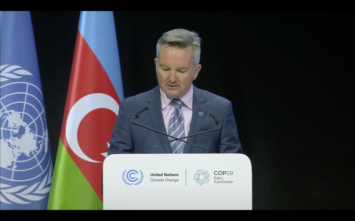 Loss and Damage Collaboration (L&DC) (@lossanddamage) on Twitter photo 1/7. 📢Yesterday at #COP29, Australia’s 🇦🇺 Minister for #ClimateChange and Energy, <a href="/Bowenchris/">Chris Bowen</a>, announced a pledge of AU$ 50 million* to the Fund for Responding to #LossAndDamage. Whilst this is a welcome pledge it does not bring us anywhere near the US$ 400 billion needed each 1/7. 📢Yesterday at #COP29, Australia’s 🇦🇺 Minister for #ClimateChange and Energy, <a href="/Bowenchris/">Chris Bowen</a>, announced a pledge of AU$ 50 million* to the Fund for Responding to #LossAndDamage. Whilst this is a welcome pledge it does not bring us anywhere near the US$ 400 billion needed each