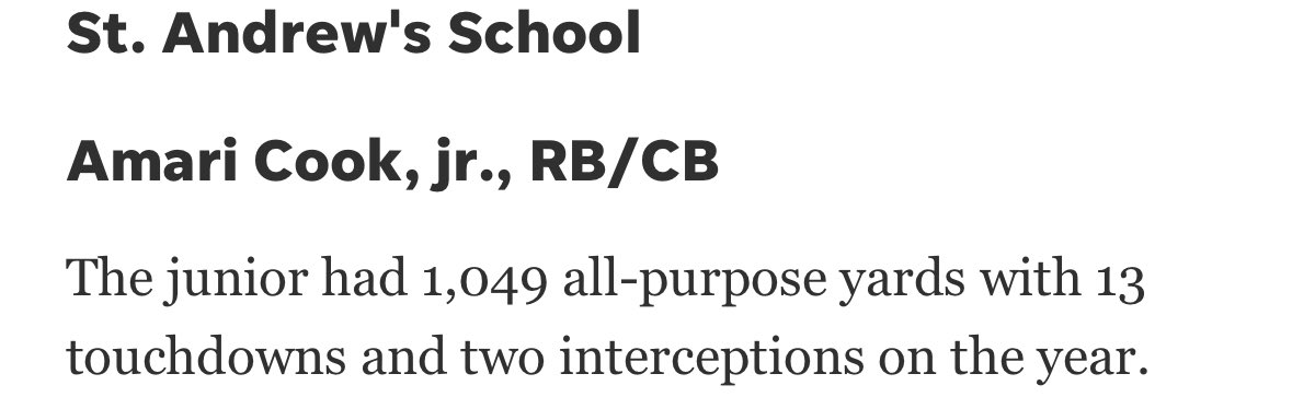 Amari cook (@iamamari2_) on Twitter photo Blessed to be nominated as one of the top high school football players in Savannah!💯 <a href="/Wes_Worthington/">Wes Worthington</a> Blessed to be nominated as one of the top high school football players in Savannah!💯 <a href="/Wes_Worthington/">Wes Worthington</a>