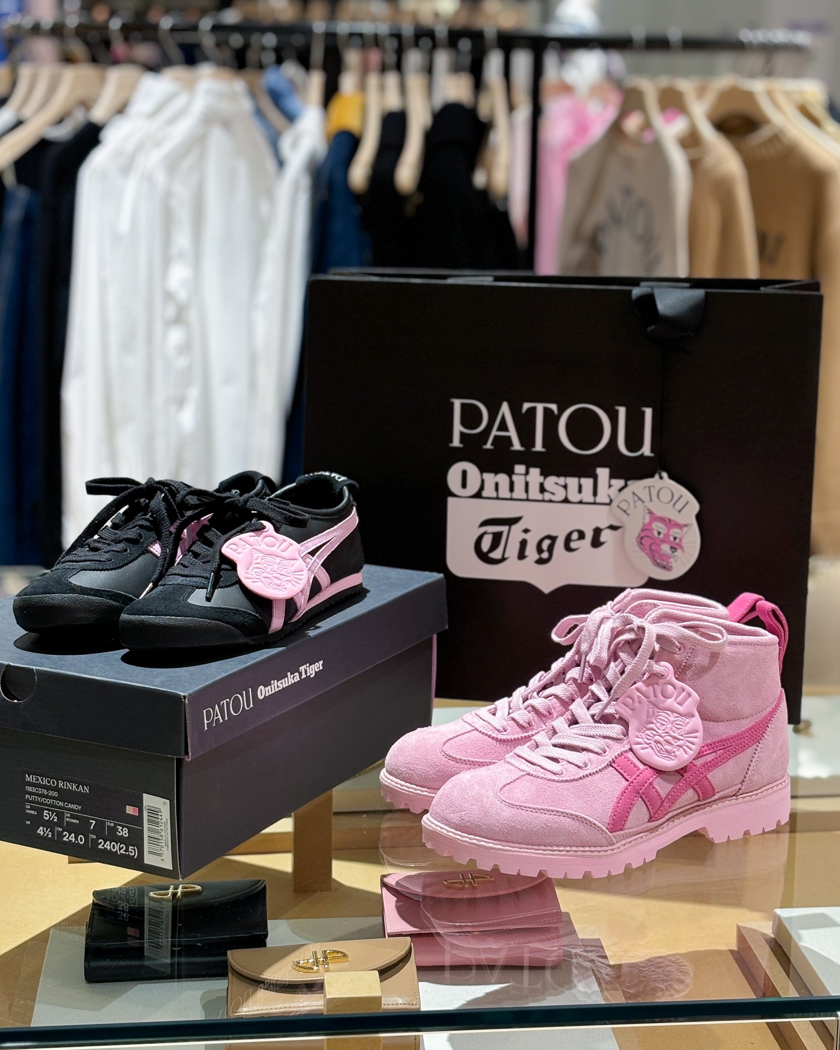 パトゥ × オニツカタイガー メキシコ リンカン コットンキャンディ パトゥ × オニツカタイガー メキシコ リンカン コットンキャンディ