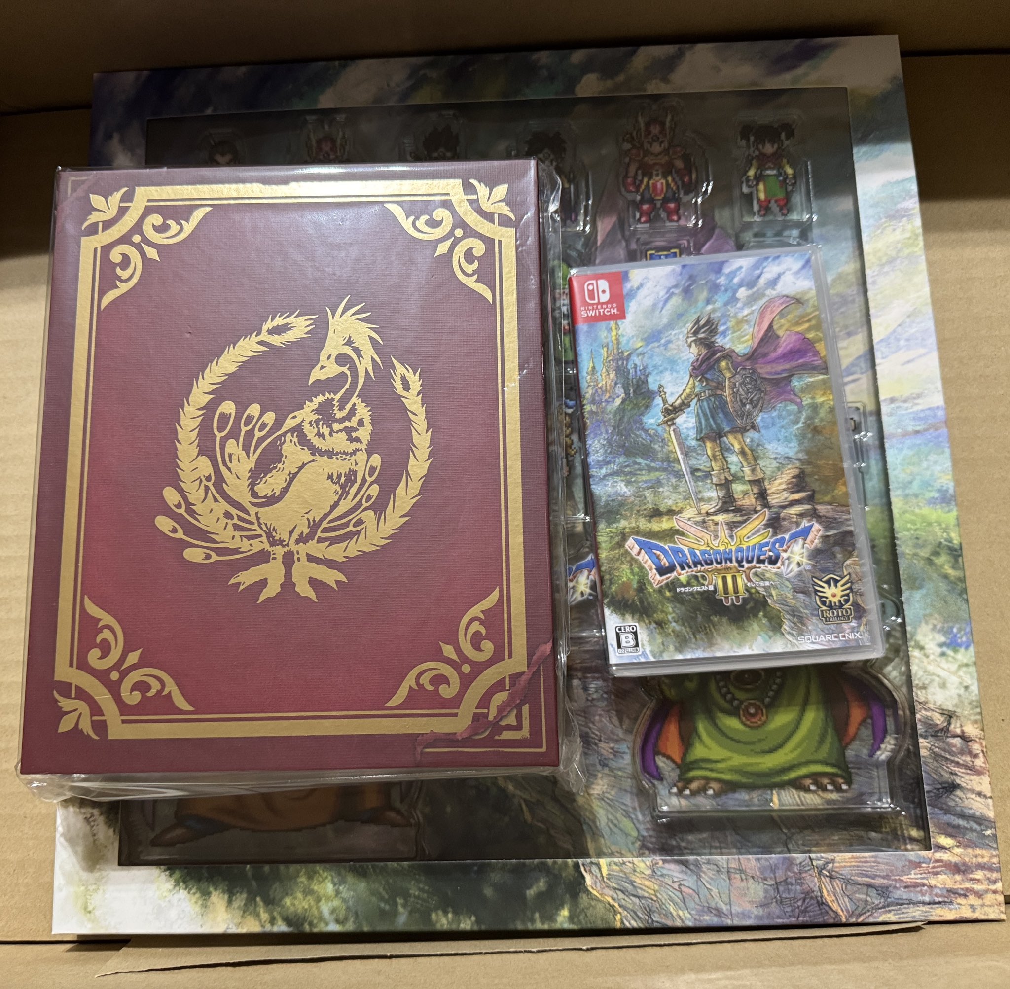 ドラゴンクエスト3 初回限定版　収納ボックス　ピンズ　特典つき ドラゴンクエスト3 初回限定版収納ボックスピンズ特典つき