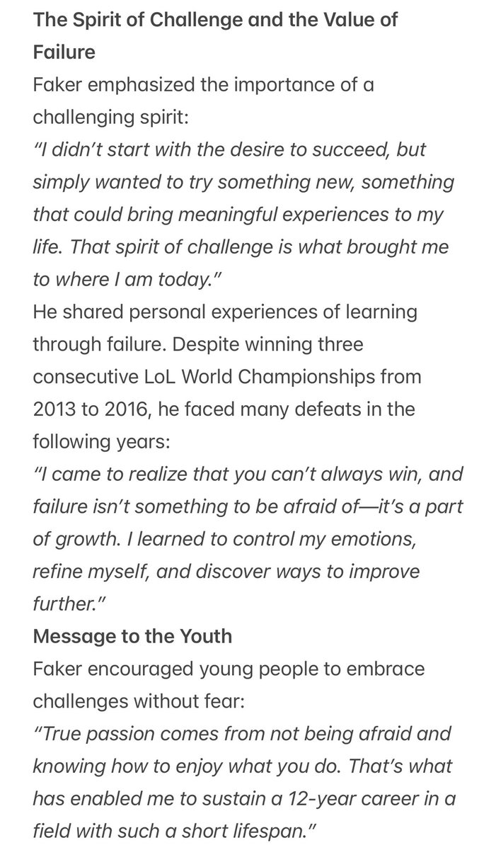 kaeonbush's tweet image. Shared by Faker