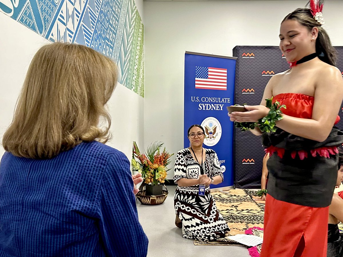 We’re proud to support <a href="/austmus/">Australian Museum</a>’ Pasifika Tauhi Project—working with Pacific Island institutions on community-led cultural preservation projects. 

Ambassador Kennedy visited CEO <a href="/kimcoral/">Kim McKay</a> and the Pasifika Collections team to learn about their partnerships in the region.